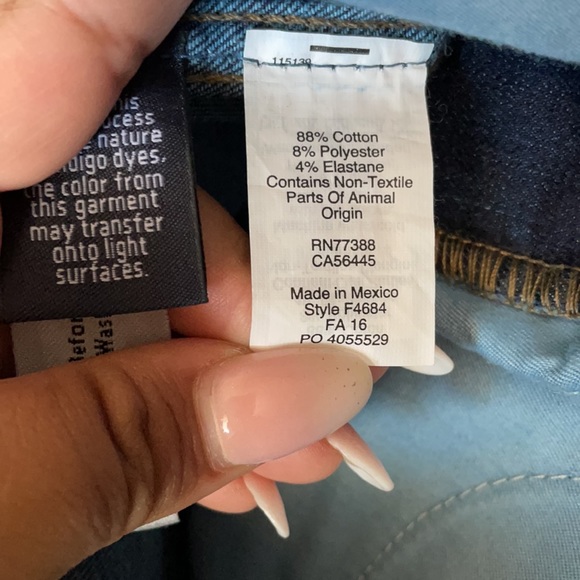 Madewell 10” High-Rise Skinny Jeans in Hayes Wash - Picture 10 of 14